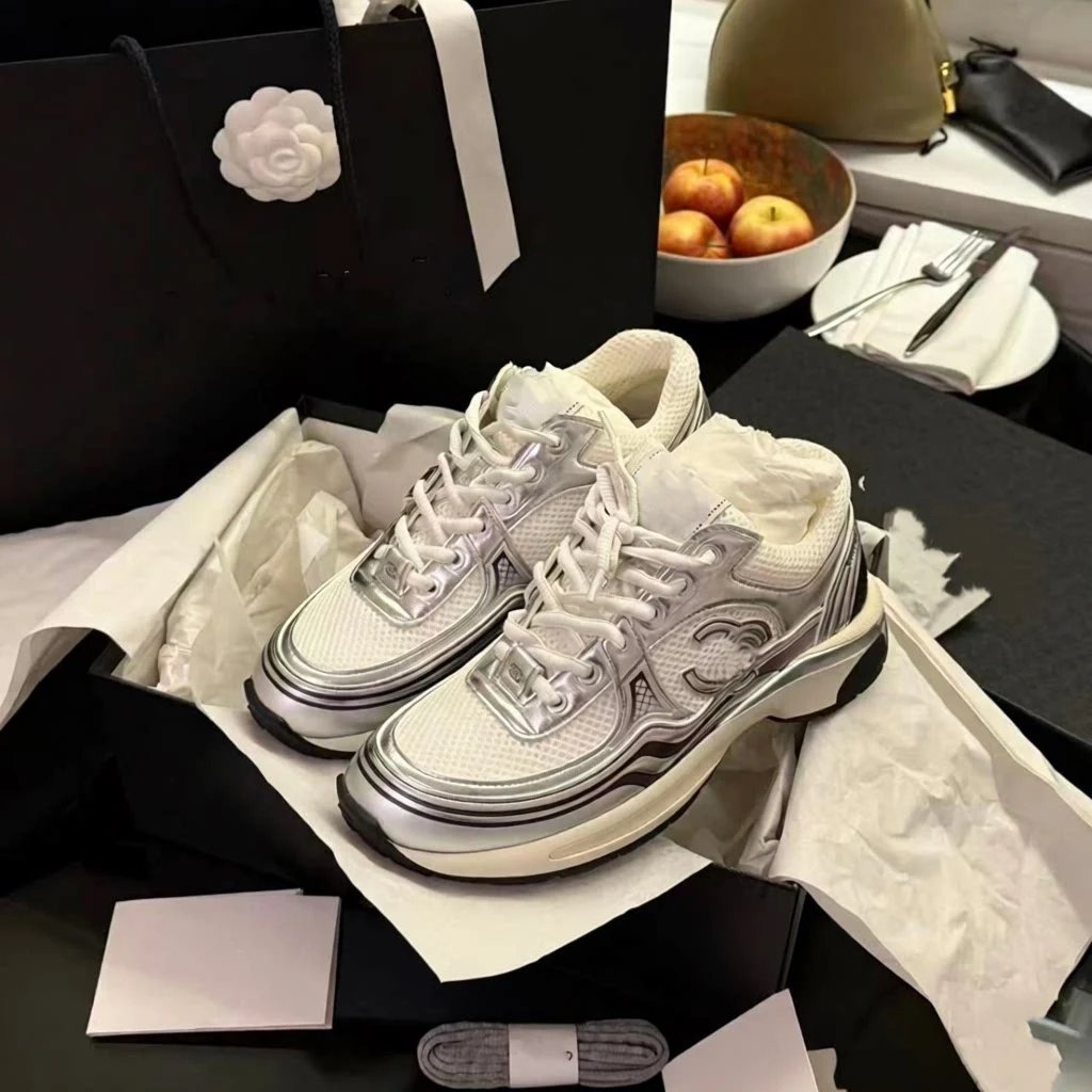 Luxury Double C Dad Shoes