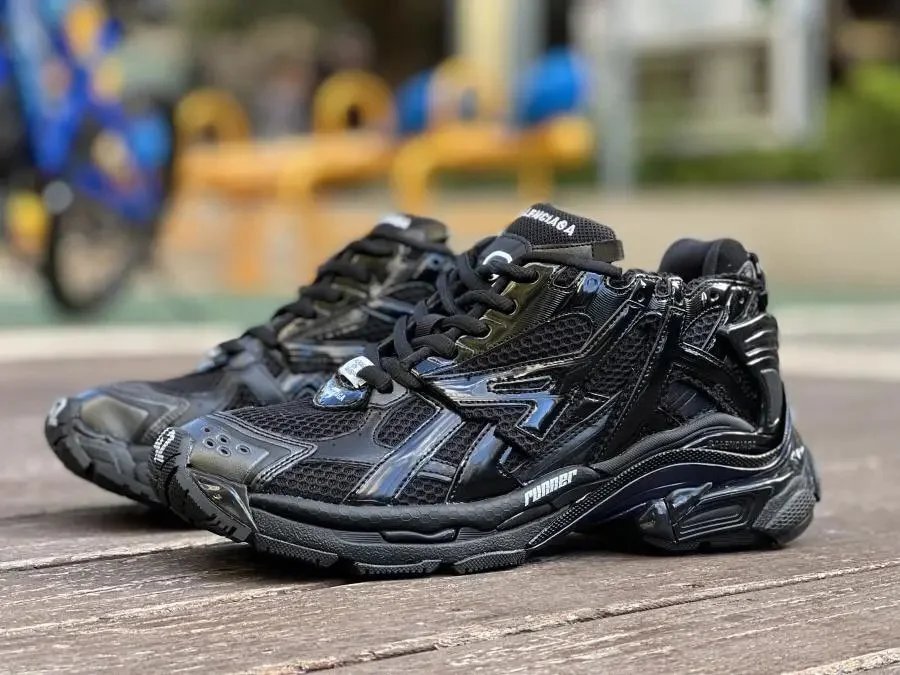 Black Running Shoe