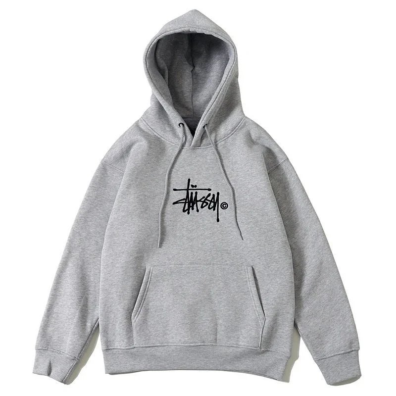 Skateboard Letter Embroidered Hoodie photo 3