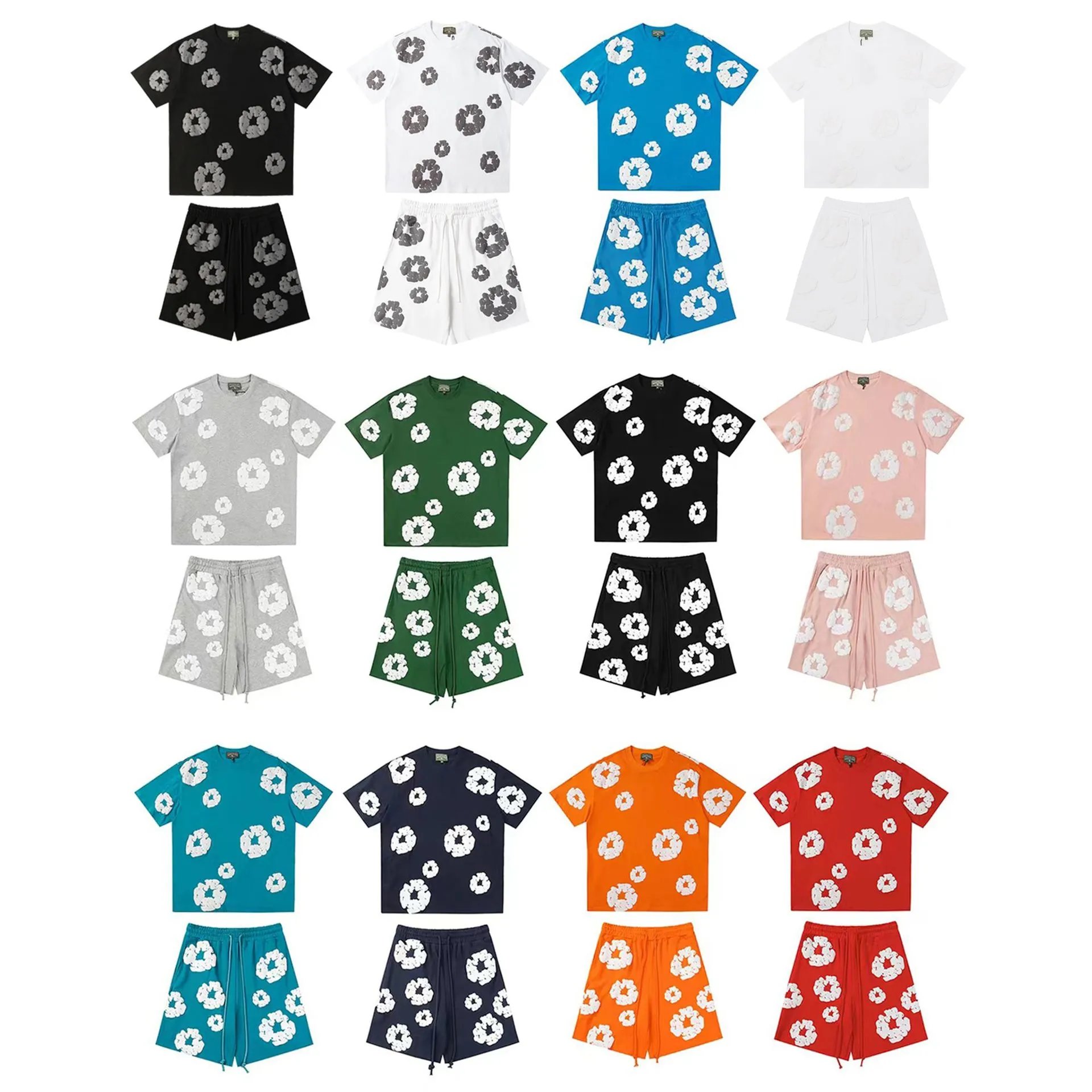 D.T Puff Print Oversized T-Shirt