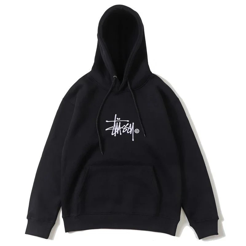 Skateboard Letter Embroidered Hoodie photo 4