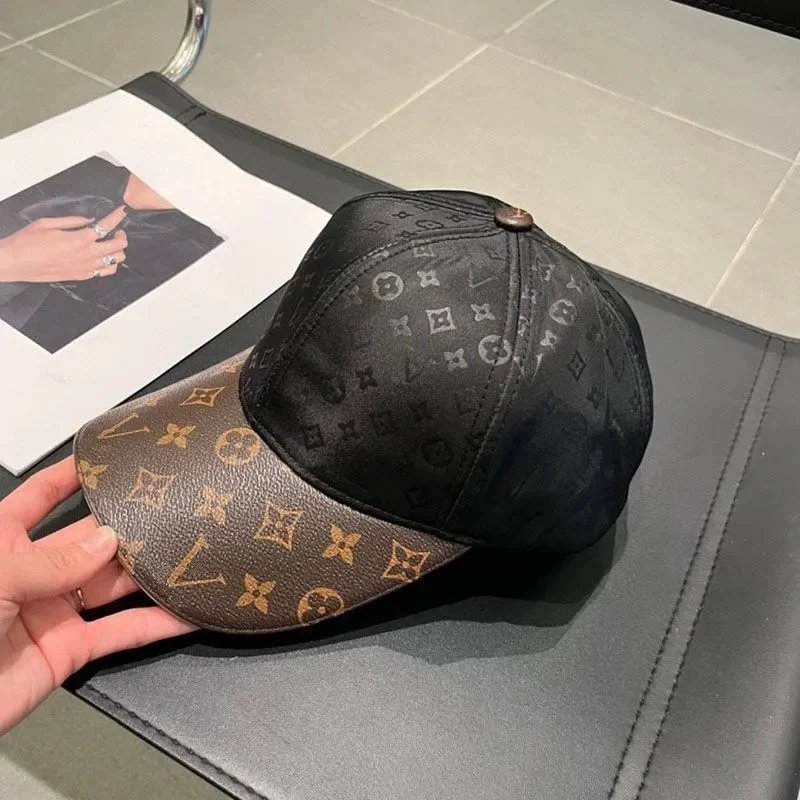 Louis Vuitton Monogram Baseball Cap Beige and Brown - 9