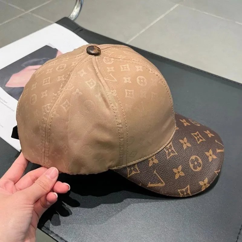 Louis Vuitton Monogram Baseball Cap Beige and Brown - 10