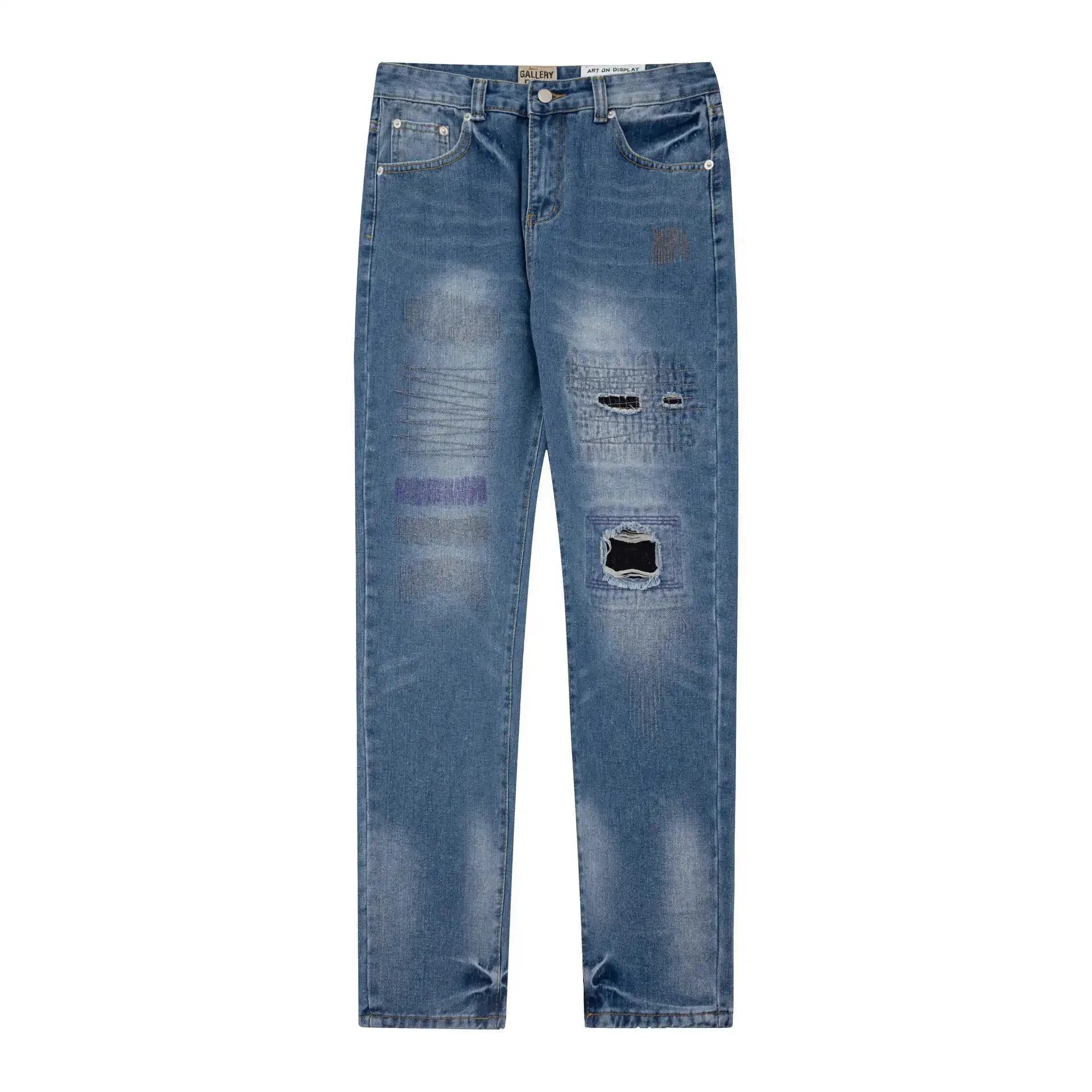 Splatter Distressed Flare Jeans photo 4