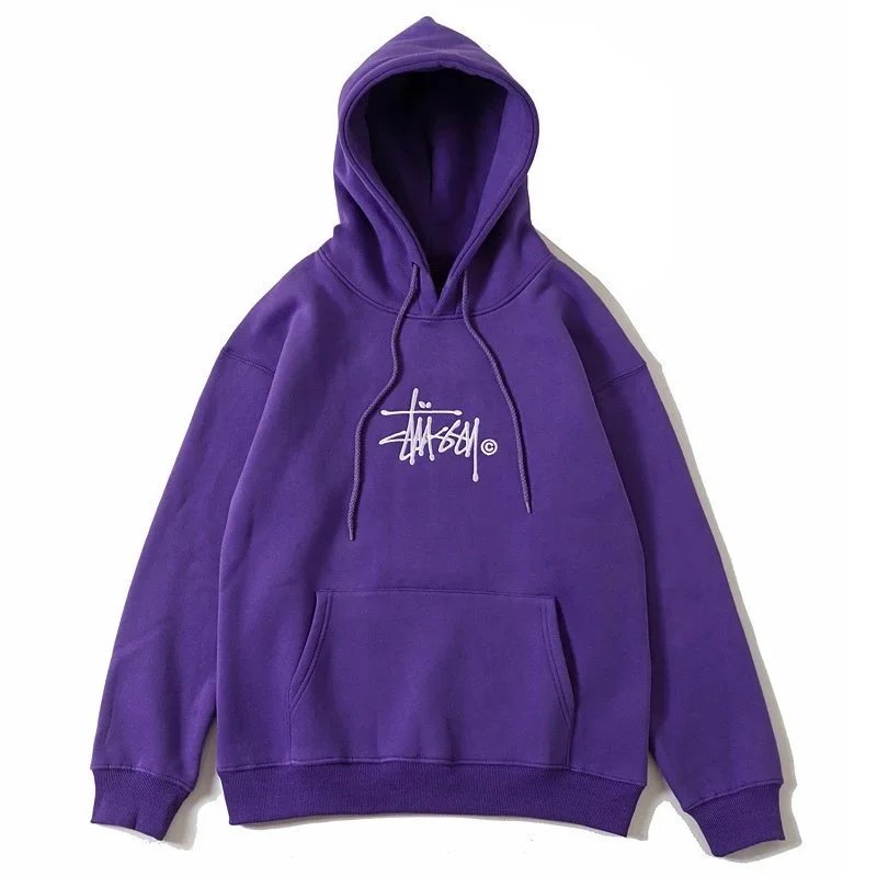 Skateboard Letter Embroidered Hoodie photo 2