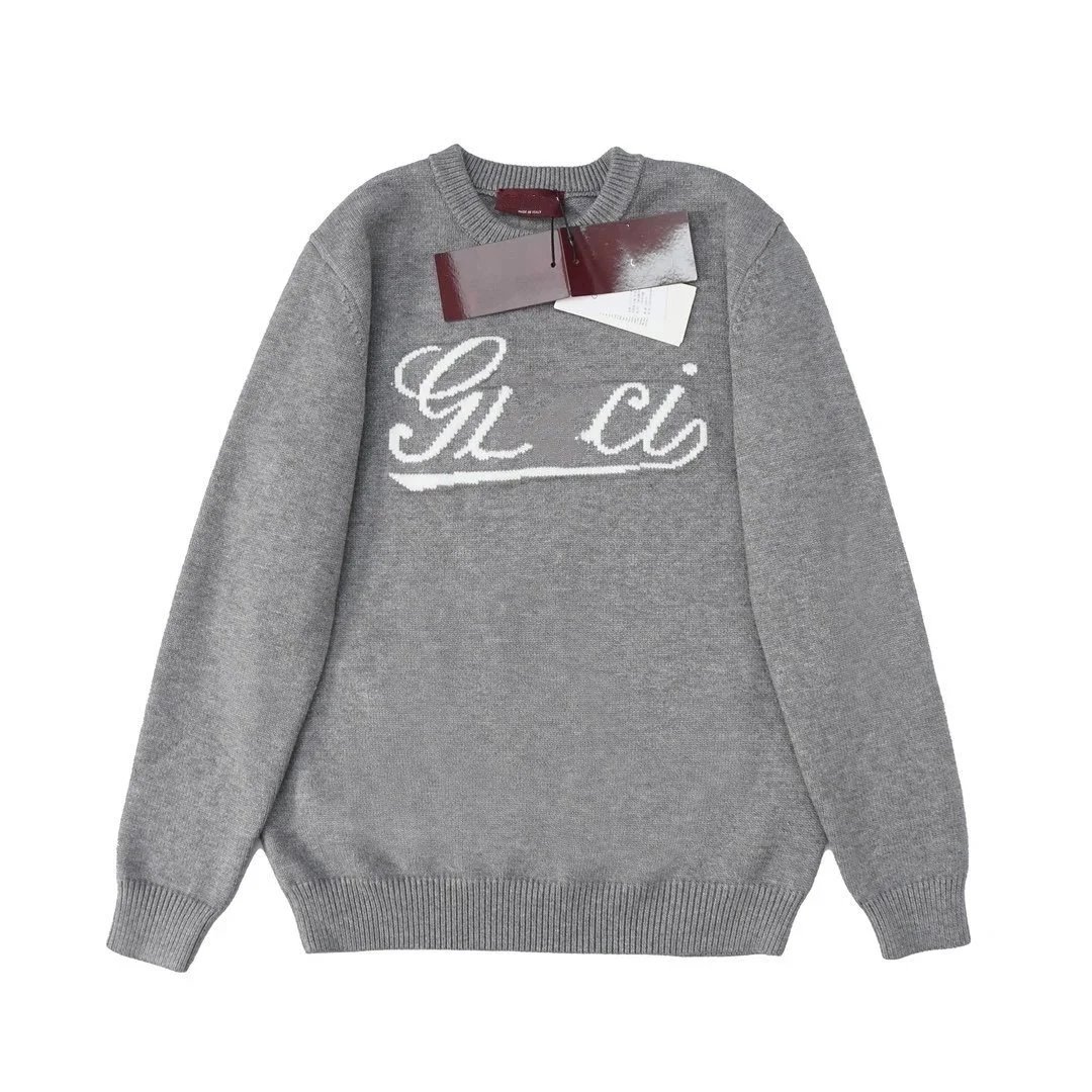 GU Chest Logo Knit Sweater