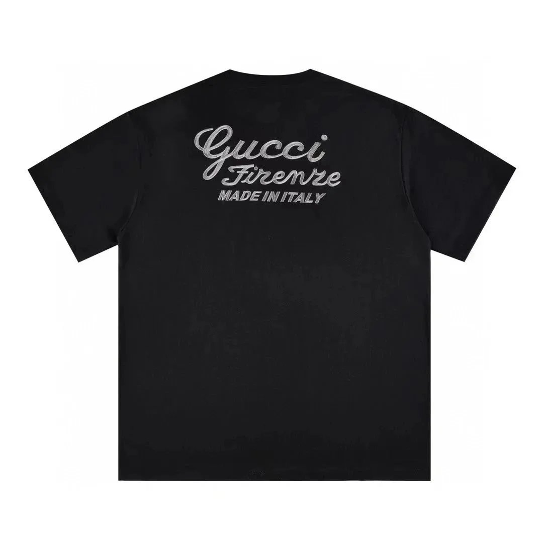 Gucci Logo Embroidered T-Shirt photo 5