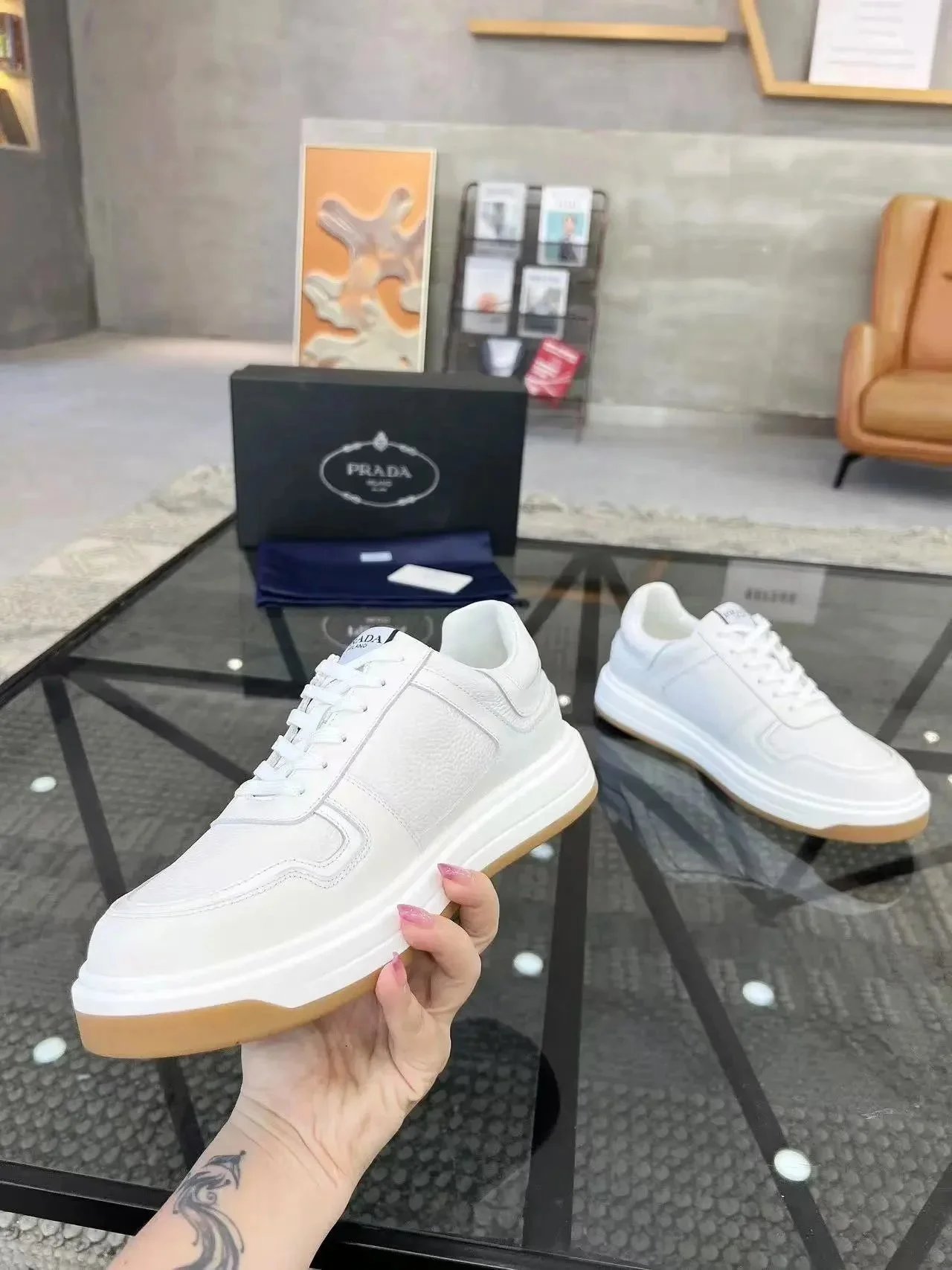 Prada Complex Splice Casual Sports Shoes photo 5