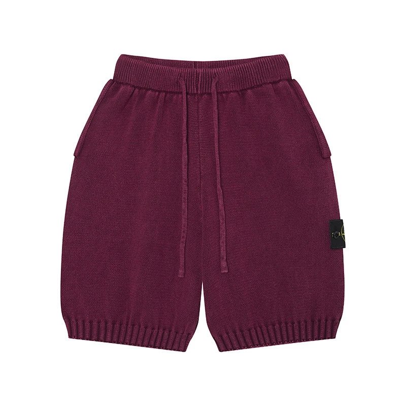 Washed Knit Cotton Shorts photo 4