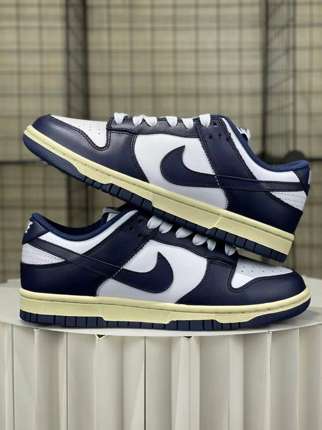 Nike Dunk Low Panda Black White University Blue photo 6