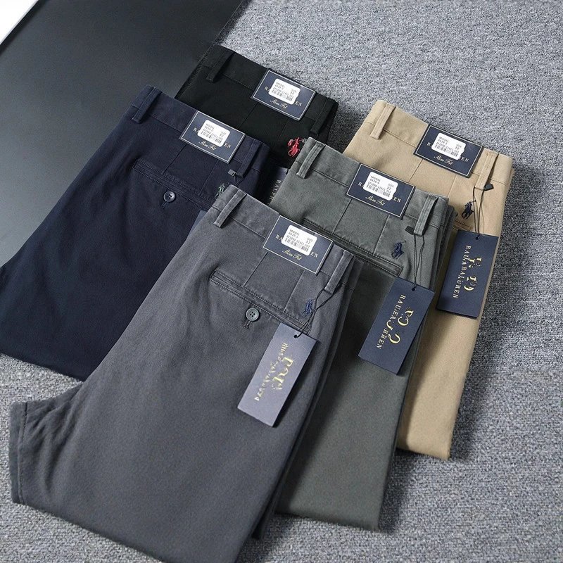 Business Casual Straight Leg Trousers