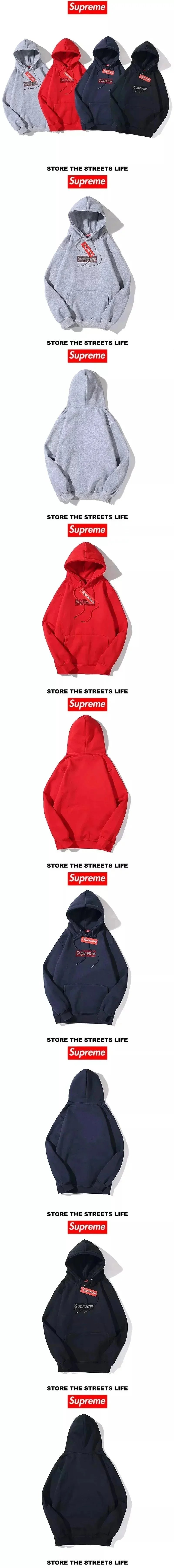 Supreme x Swarovski Rhinestone Logo Hoodie photo 8
