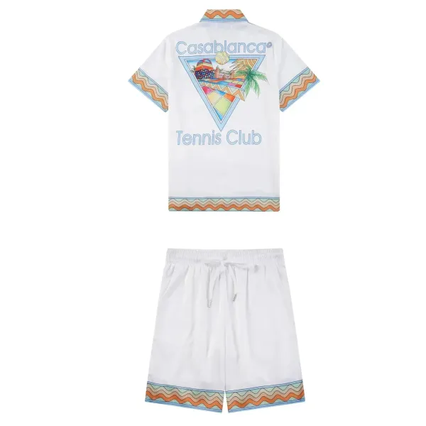 Casablanca Tennis Club White Resort Set - 1
