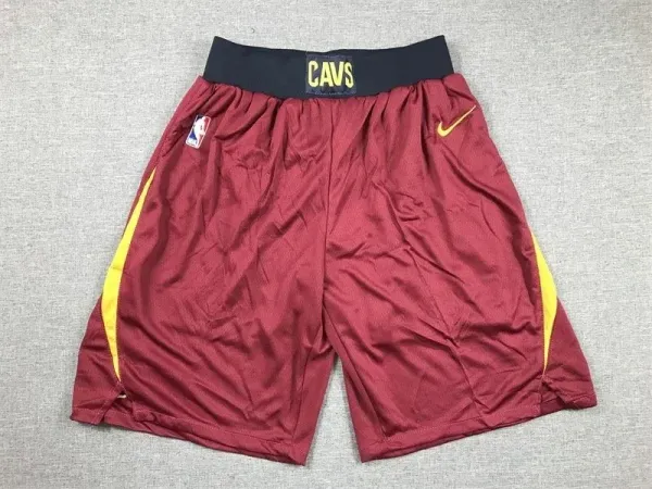 Nike Cleveland Cavaliers Swingman Shorts Burgundy - 1