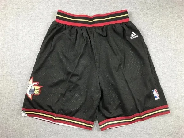 Adidas NBA All-Star Shorts Black/Red/Yellow - 1