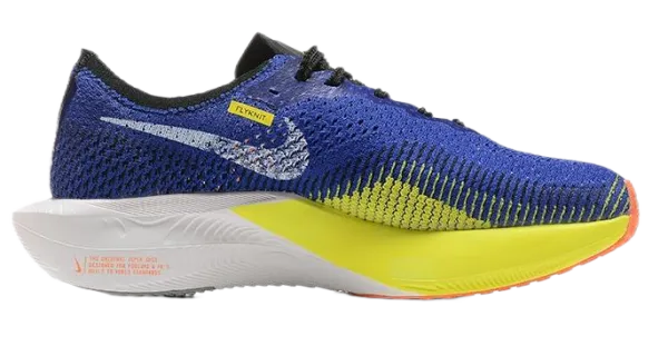 Nike ZoomX Vaporfly Next% 2 Blue Yellow Running Shoes - 1