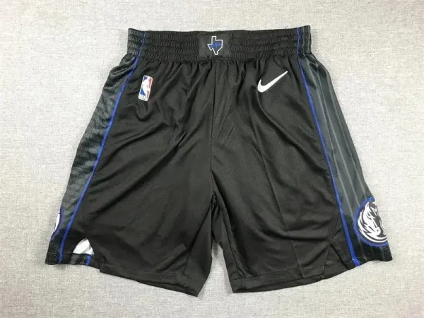 Nike Dallas Mavericks Statement Edition Black Basketball Shorts - 1