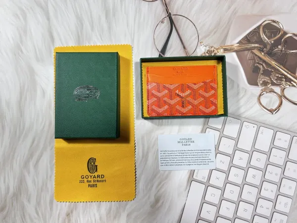 Goyard Saint-Louis Card Holder Orange - 1