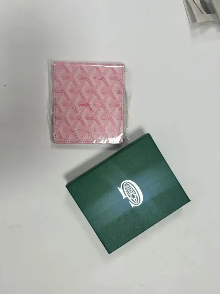 Goyard Saint Sulpice Card Holder Pink - 1