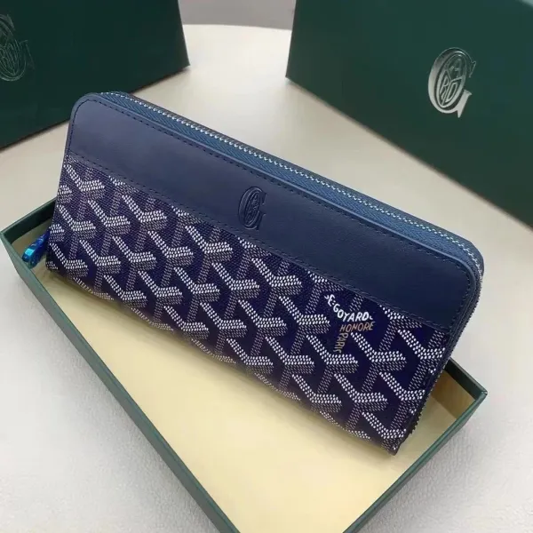 Goyard Saint-Honoré Card Holder Beige Monogram Wallet - 7