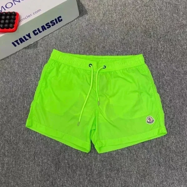 Moncler Classic Neon Green Swim Shorts - 1