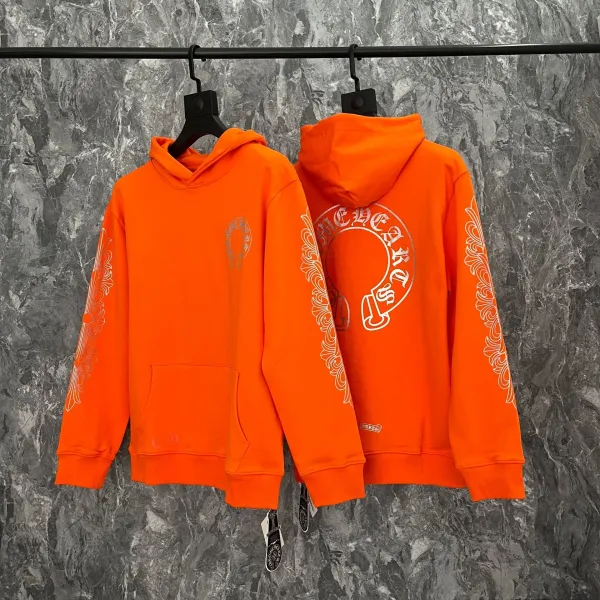 Chrome Hearts Multicolor Cross Print Hoodie - 3