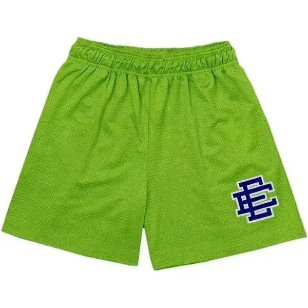 EC Sports Mesh Shorts Lime Green - 1