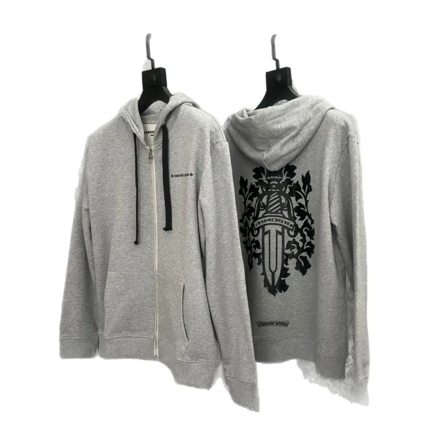 Chrome Hearts Multicolor Cross Print Hoodie - 4