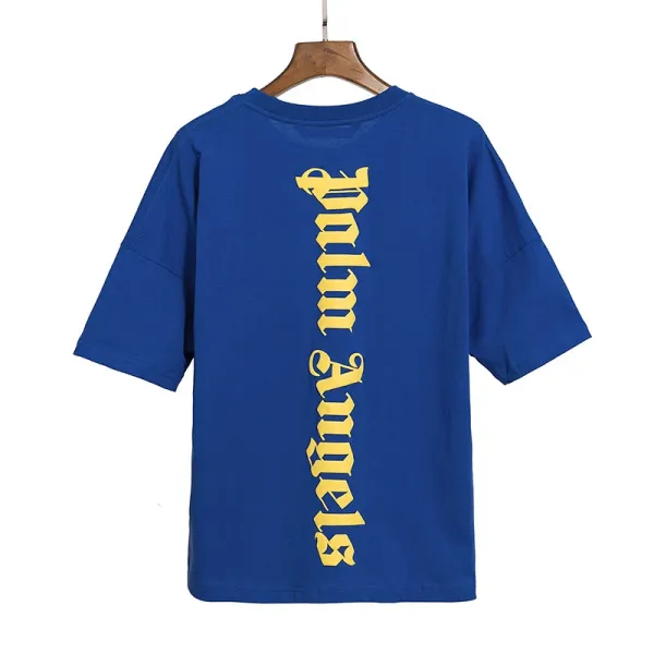 Palm Angels Spray Paint Logo Oversized T-Shirt White - 44
