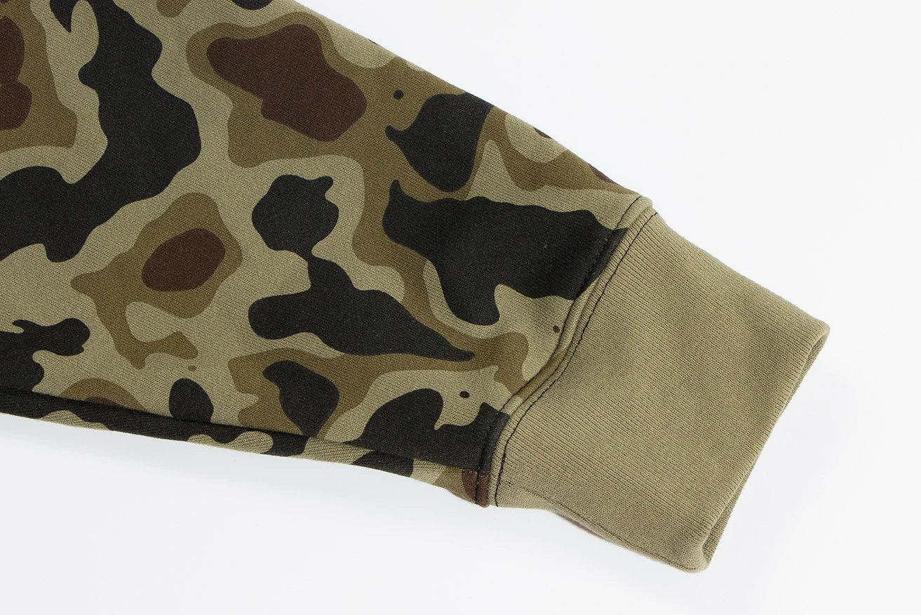 Design CAV EMPT Camo Print Zip-Up Hoodie Black Hoodie - 8