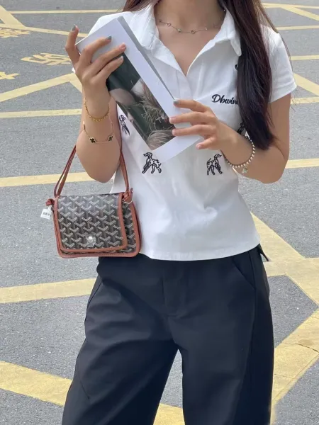 Goyard Saint-Louis PM Burgundy Crossbody Bag - 21