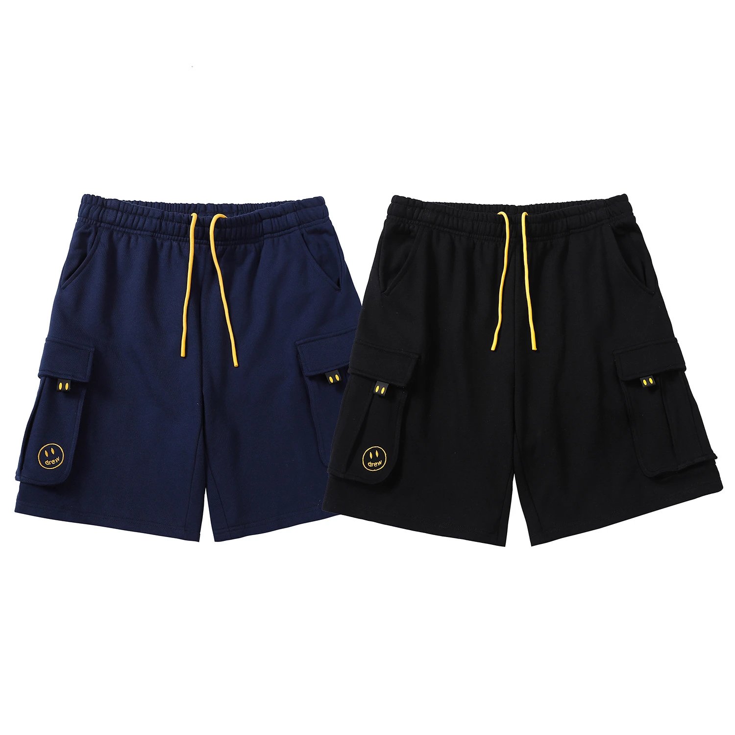 Drew House Smiley Cargo Shorts Black - 3