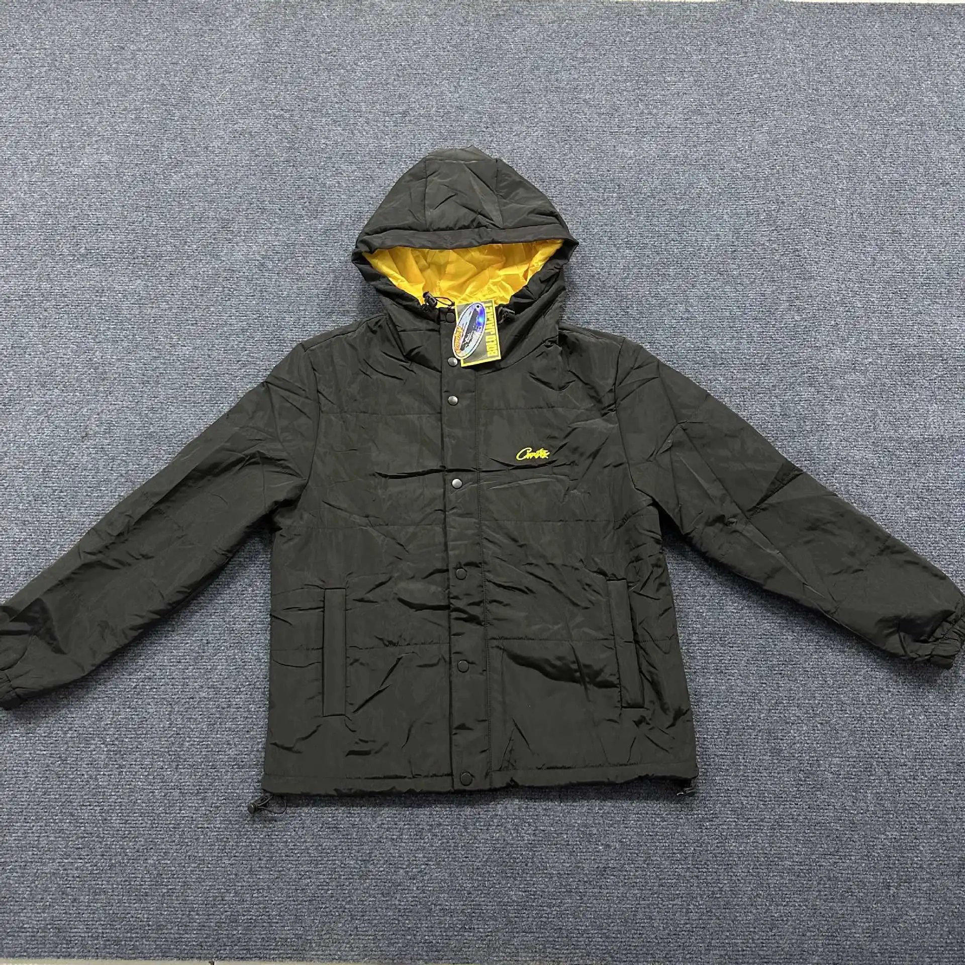 Corteiz Jackets Embroidered Logo Zip-Up Jacket image 2
