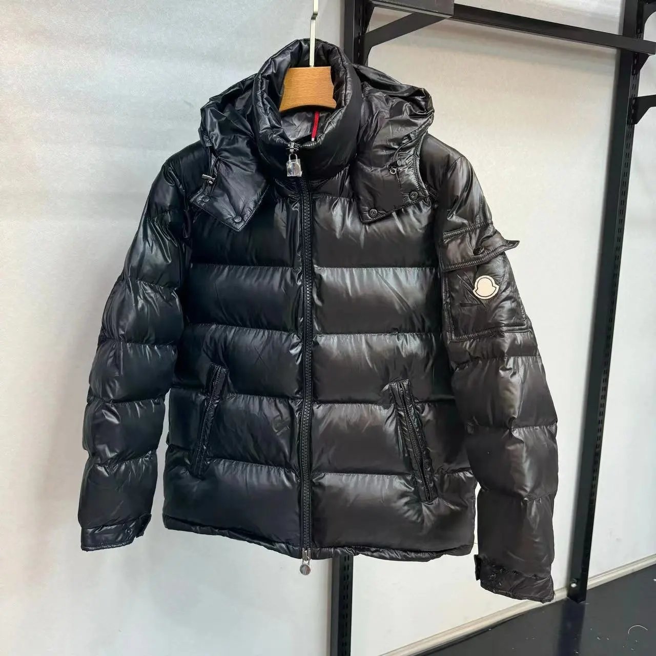 Moncler Maya Down Jacket Black - 6