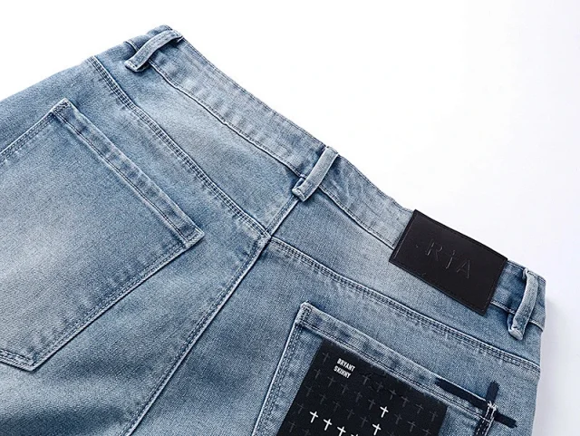 RTA Jeans Distressed straight-leg product detail image 10