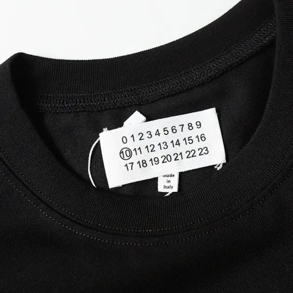 Maison Margiela Number 6 Sleeveless Top Black Vest Top - 34