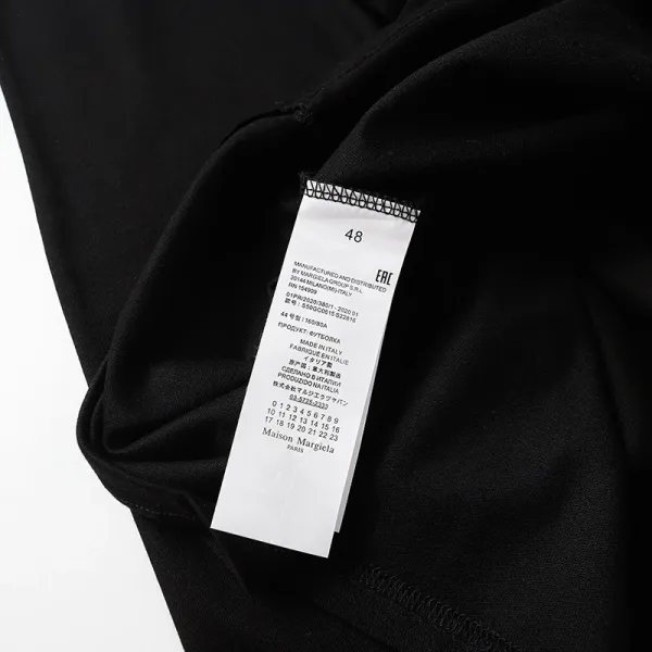 Maison Margiela Number 6 Sleeveless Top Black Vest Top - 32