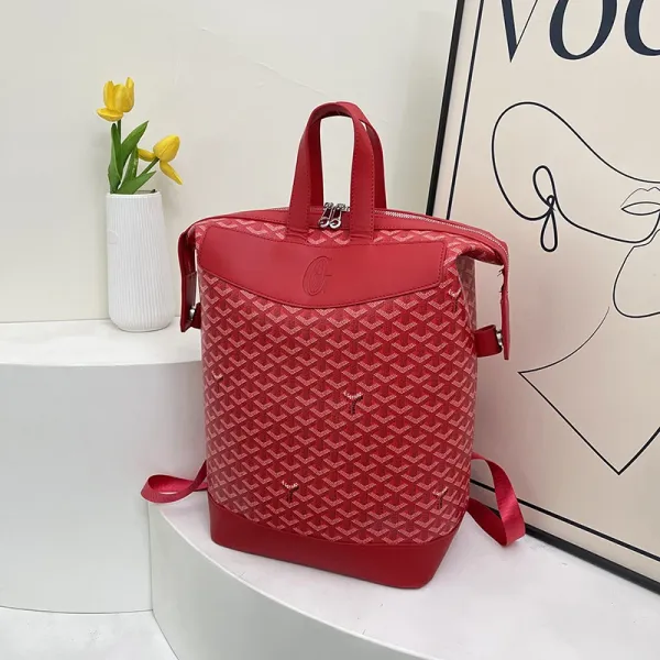 Goyard Saint-Louis Backpack Red - 1