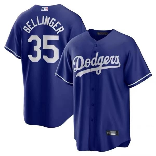 Los Angeles Dodgers Shirts Button-Front Baseball Jersey — E2492307