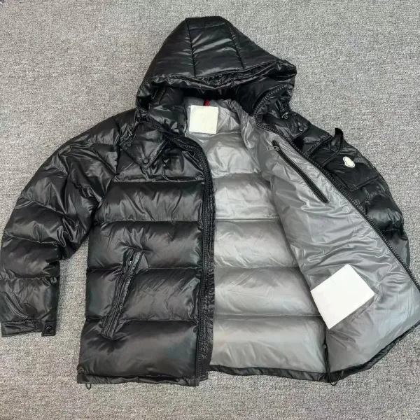 Moncler Maya Down Jacket Black - 4