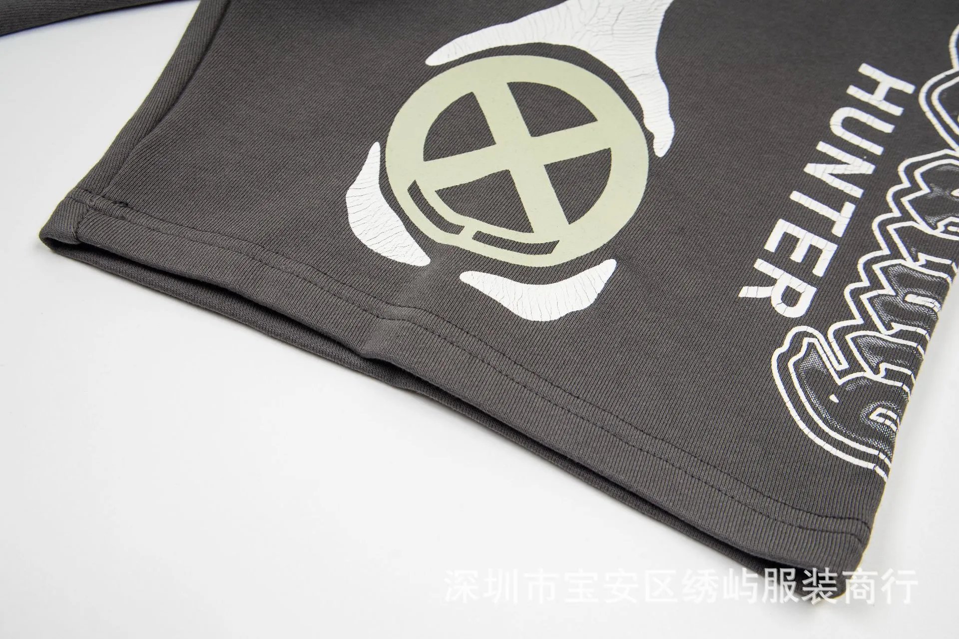 Saint Tears Bone Hunter Shorts Gray - 4
