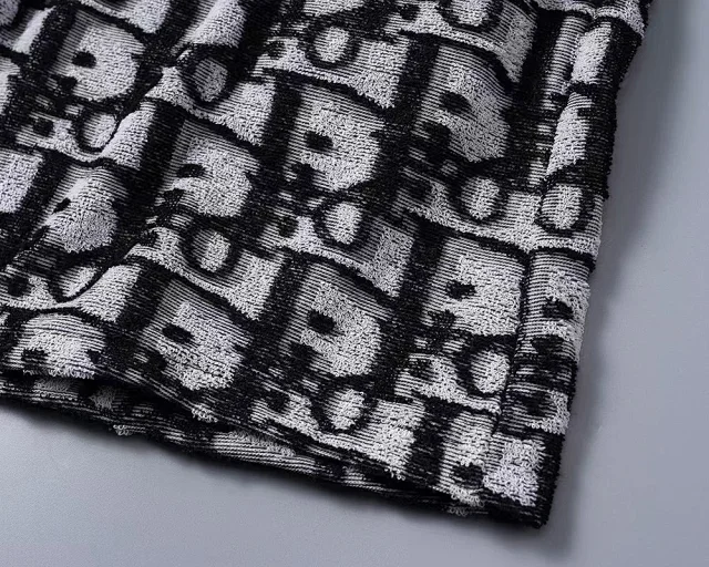 Dior Matching Sets Short-sleeve T-shirt and shorts set with all-over monogram print product detail image 4