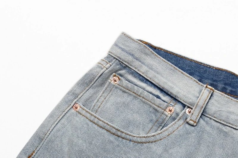 Chrome Hearts Cross-Embellished Straight Fit Jeans Orange - 26