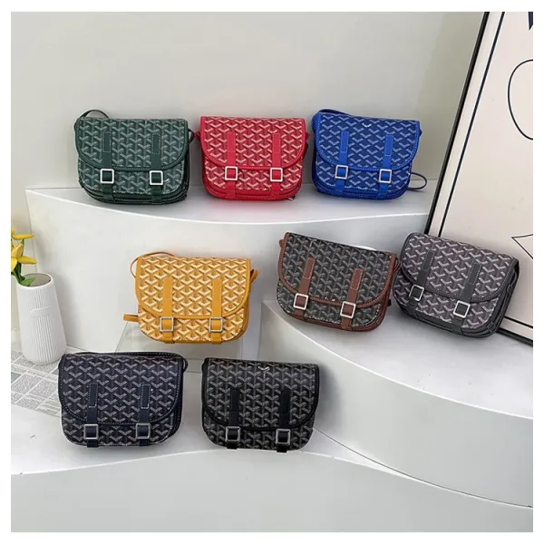 Goyard Saint Louis PM Black and White Monogram Crossbody Bag - 21