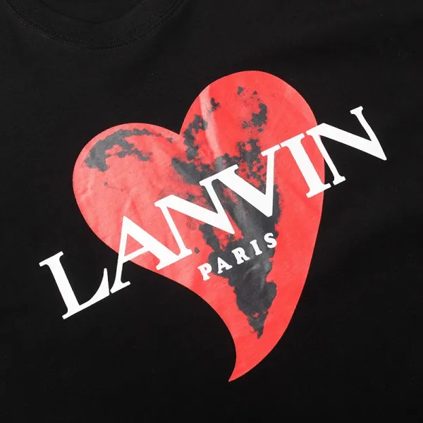 Lanvin Las Vegas Sign Graphic T-Shirt White - 17