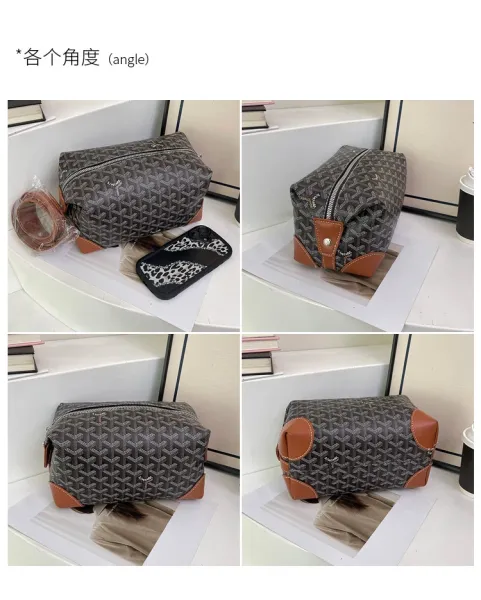 Goyard Saint-Louis Toiletry Bag Green Travel Bags - 5