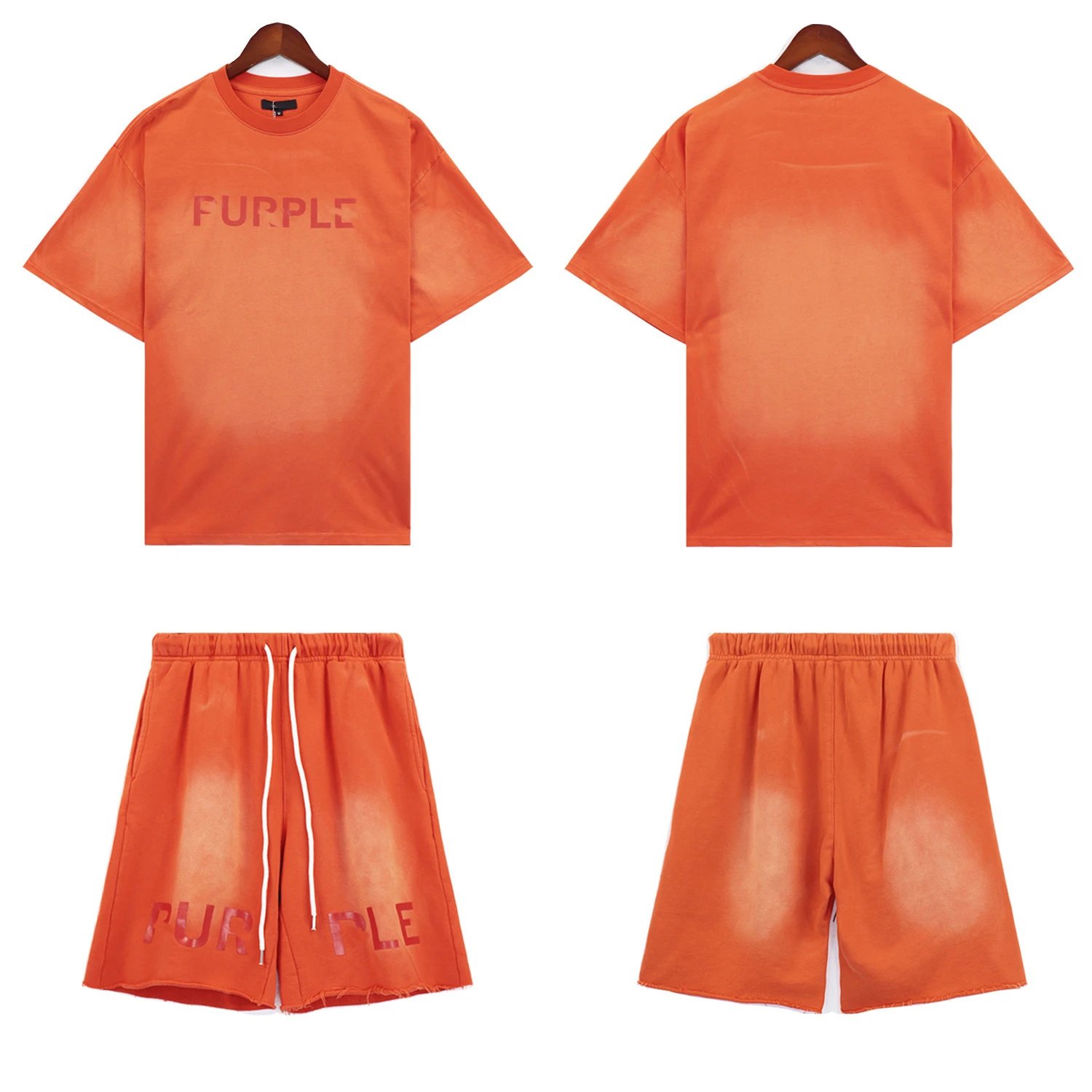 Purple Brand Fuffle Orange T-Shirt - 26