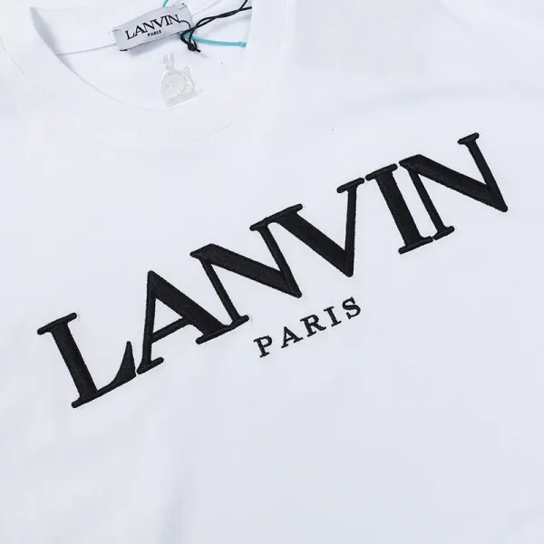 Lanvin Las Vegas Sign Graphic T-Shirt White - 22