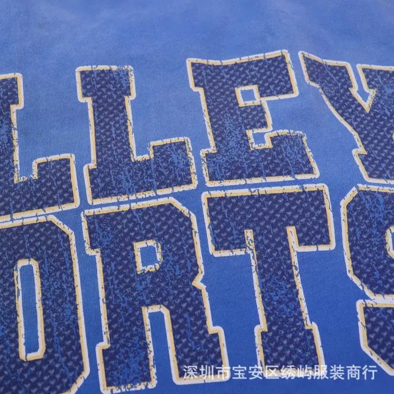 Design Valley Dreams Valley Sports Washed Blue T-Shirt T-Shirts - 14