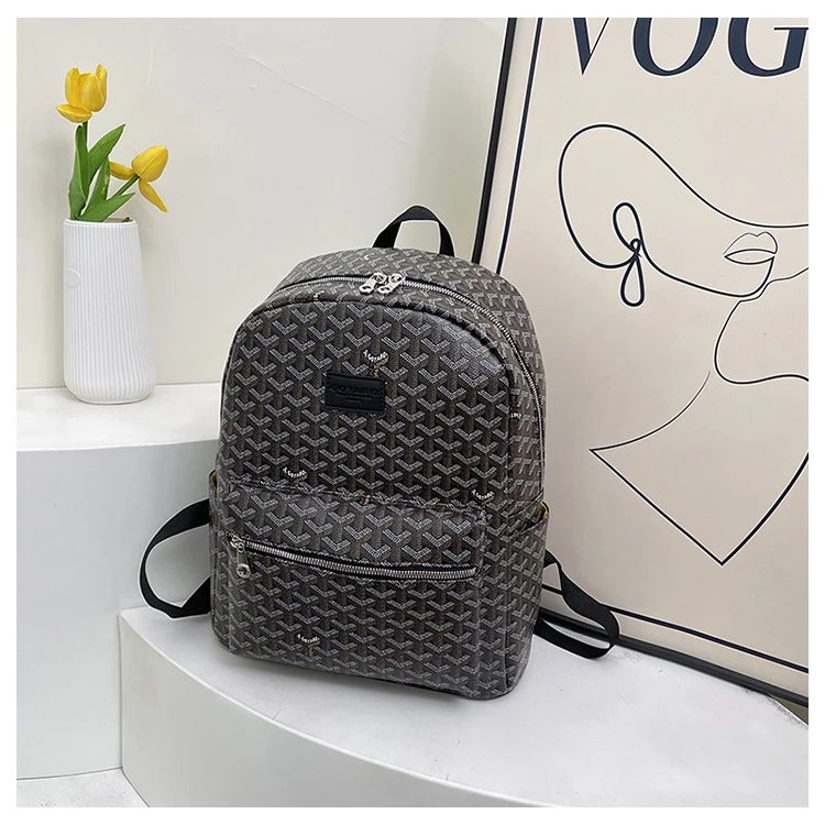 Goyard Saint Louis Mini Backpack Gray - 9